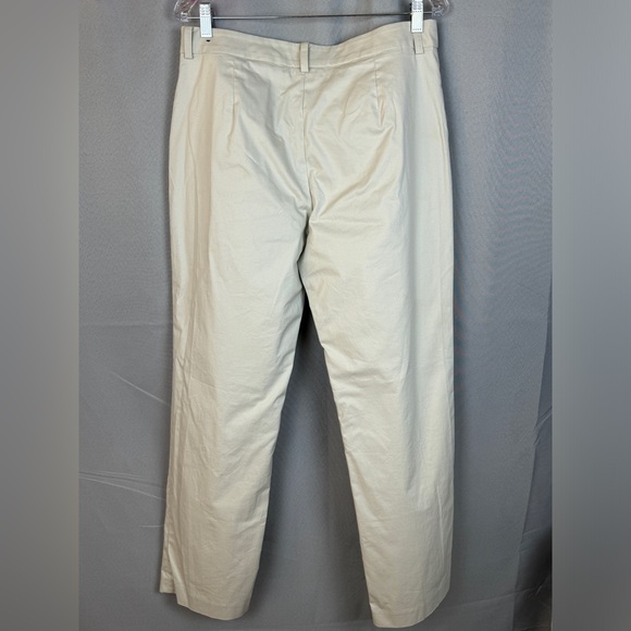 Jones New York Signature Cotton Flat Front Stretch Pants- Sz 12 - Picture 9 of 11